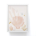 Menina Lisboa Shells and Starfish Framed Mini Art Print