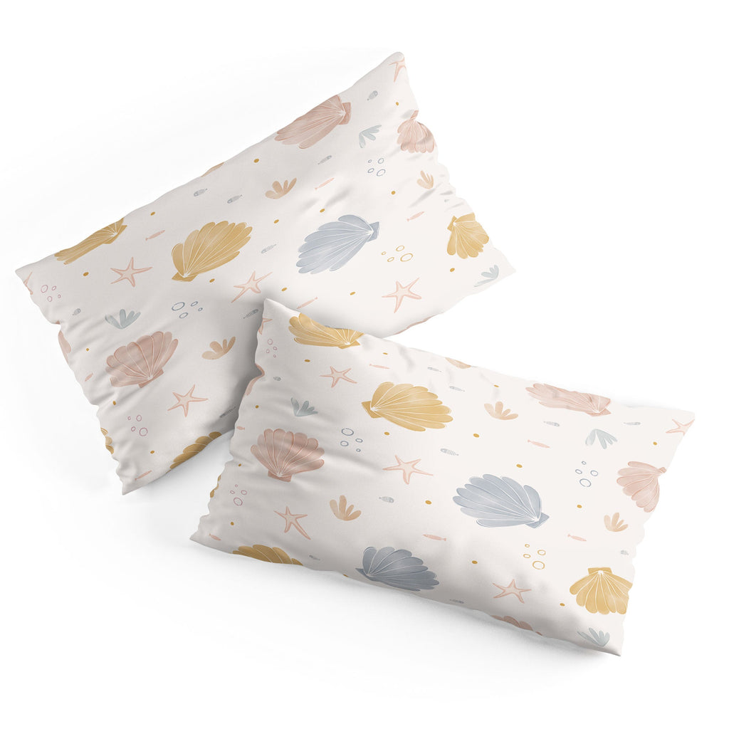 Menina Lisboa Shells and Starfish Pillow Shams