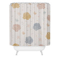 Menina Lisboa Shells and Starfish Shower Curtain