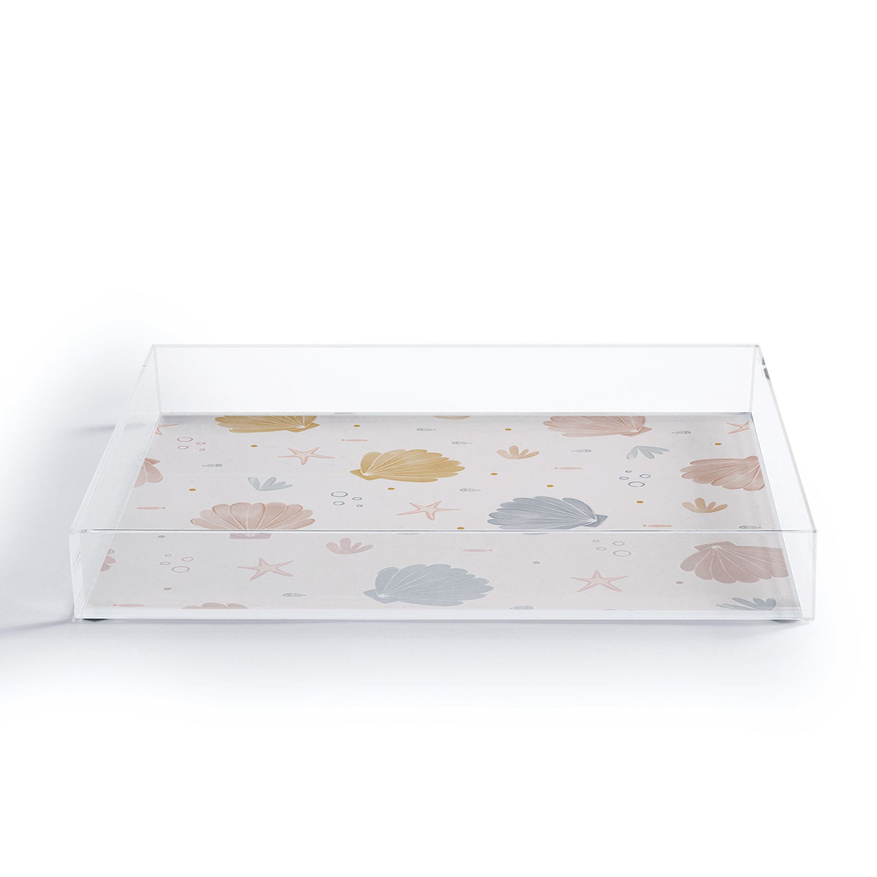Menina Lisboa Shells and Starfish Acrylic Tray