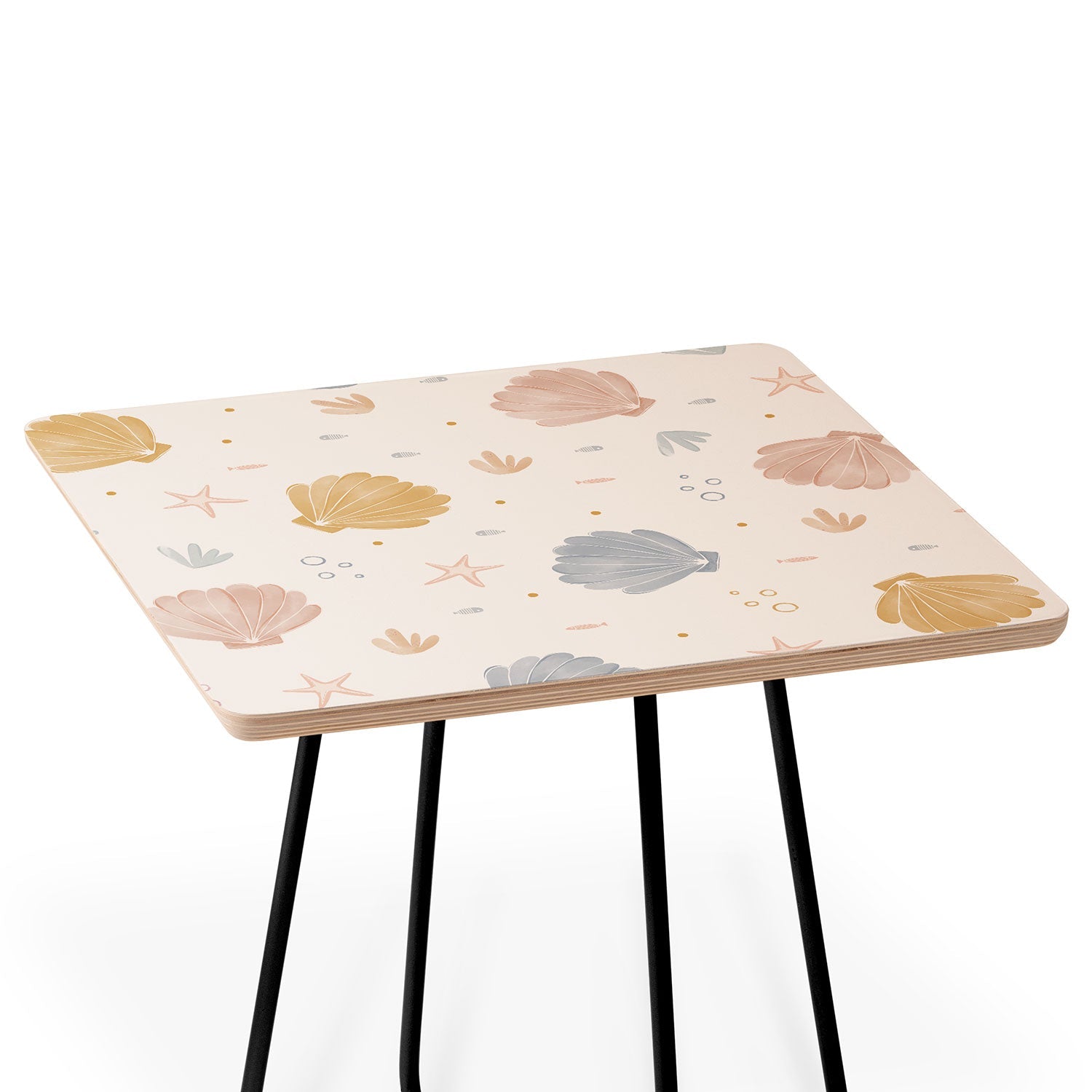 Menina Lisboa Shells and Starfish Side Table