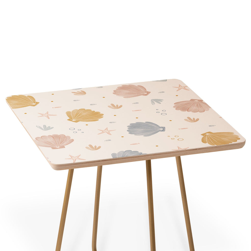 Menina Lisboa Shells and Starfish Side Table