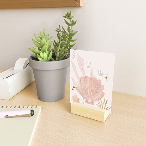 Menina Lisboa Shells and Starfish Mini Art Print