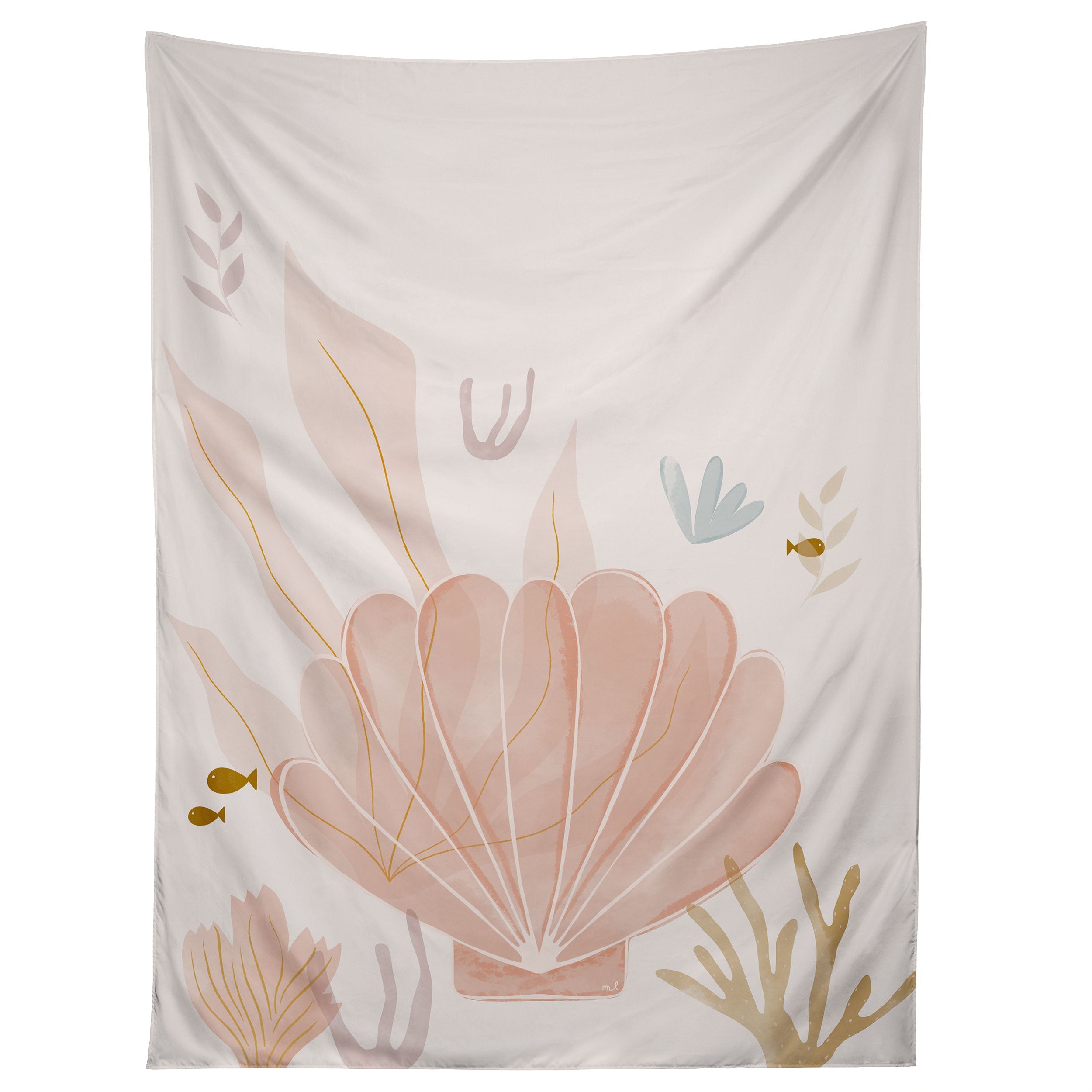 Menina Lisboa Shells and Starfish Tapestry