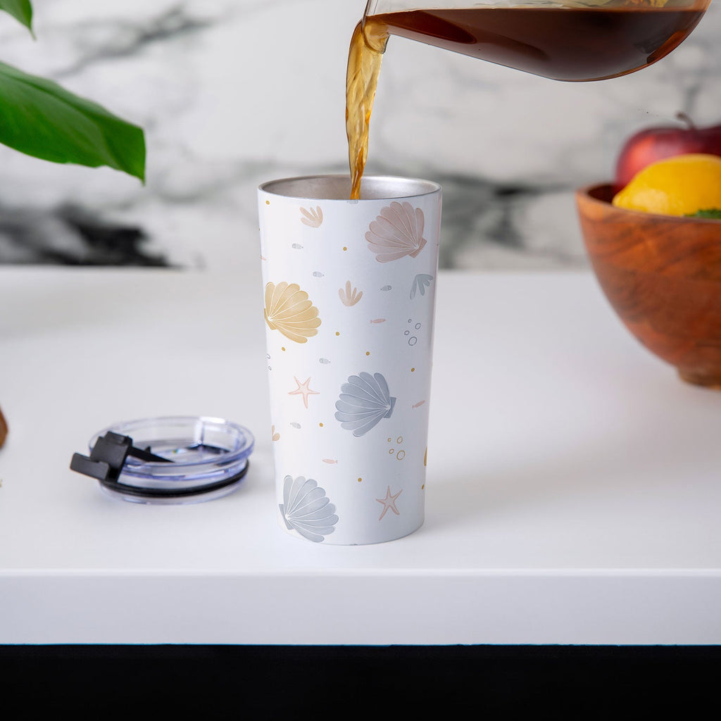 Menina Lisboa Shells and Starfish Travel Mug