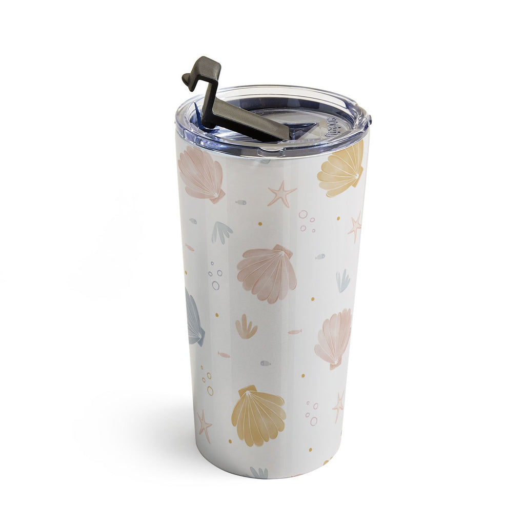 Menina Lisboa Shells and Starfish Travel Mug