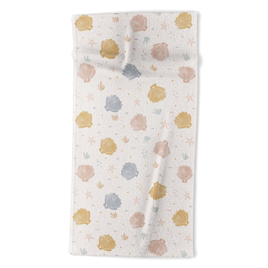 Menina Lisboa Shells and Starfish Beach Towel