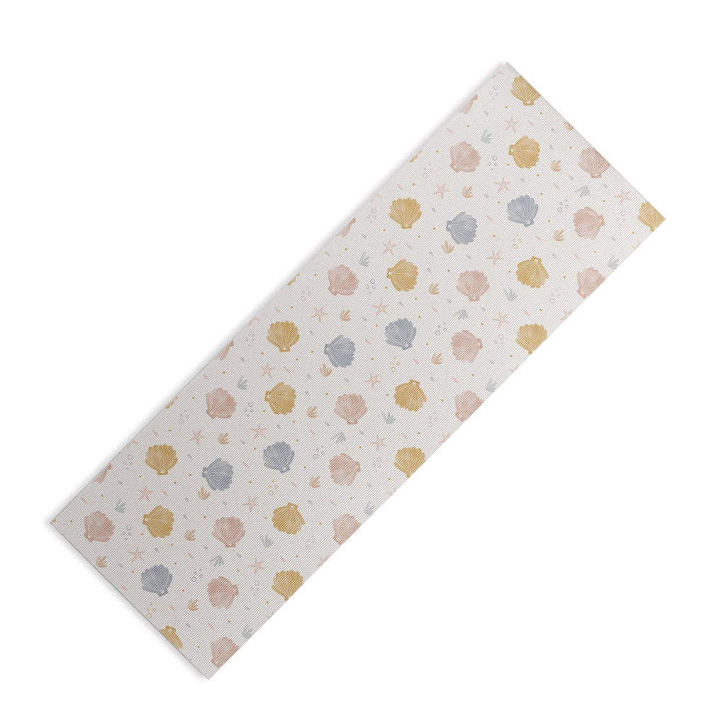 Menina Lisboa Shells and Starfish Yoga Mat