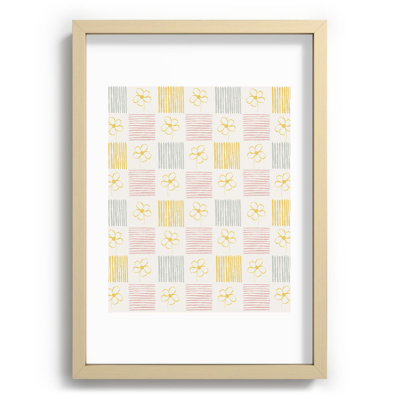 Menina Lisboa Spring Grandmillennial Recessed Framing Rectangle