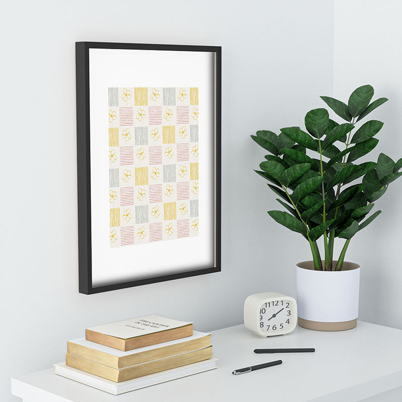 Menina Lisboa Spring Grandmillennial Recessed Framing Rectangle