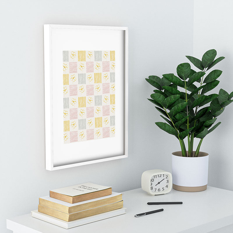 Menina Lisboa Spring Grandmillennial Recessed Framing Rectangle