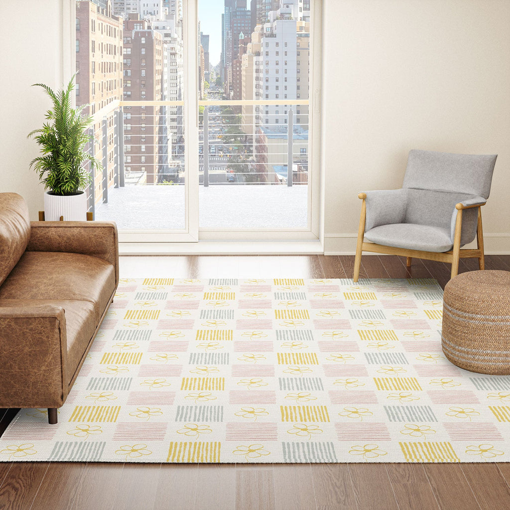 Menina Lisboa Spring Grandmillennial Area Rug
