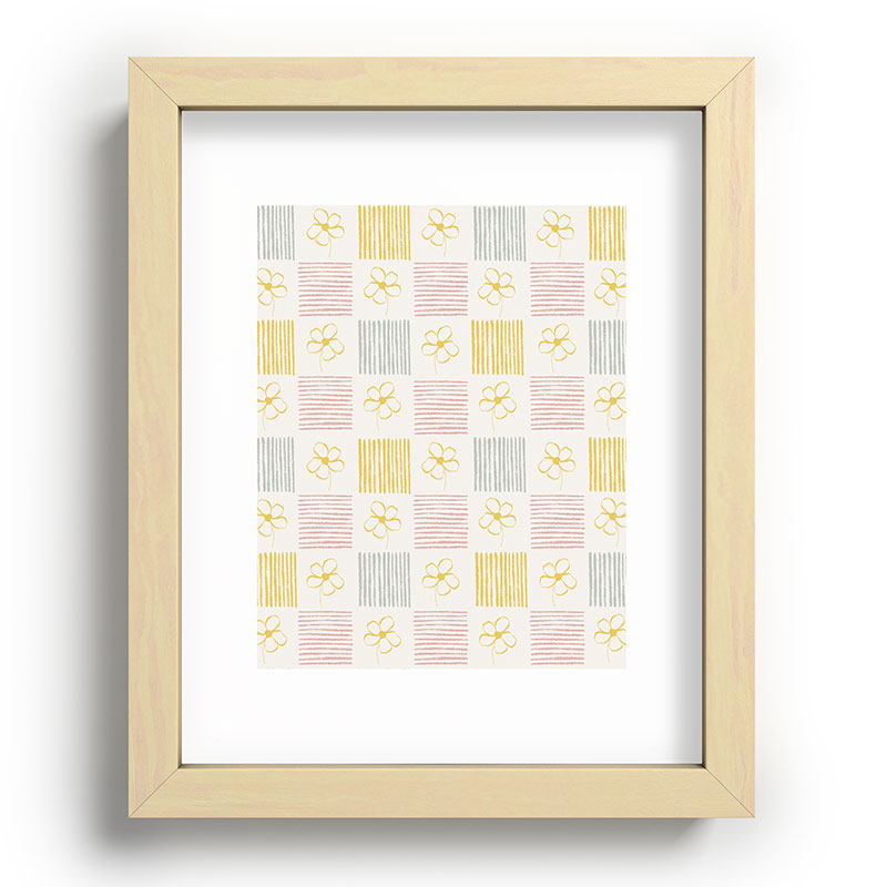 Menina Lisboa Spring Grandmillennial Recessed Framing Rectangle