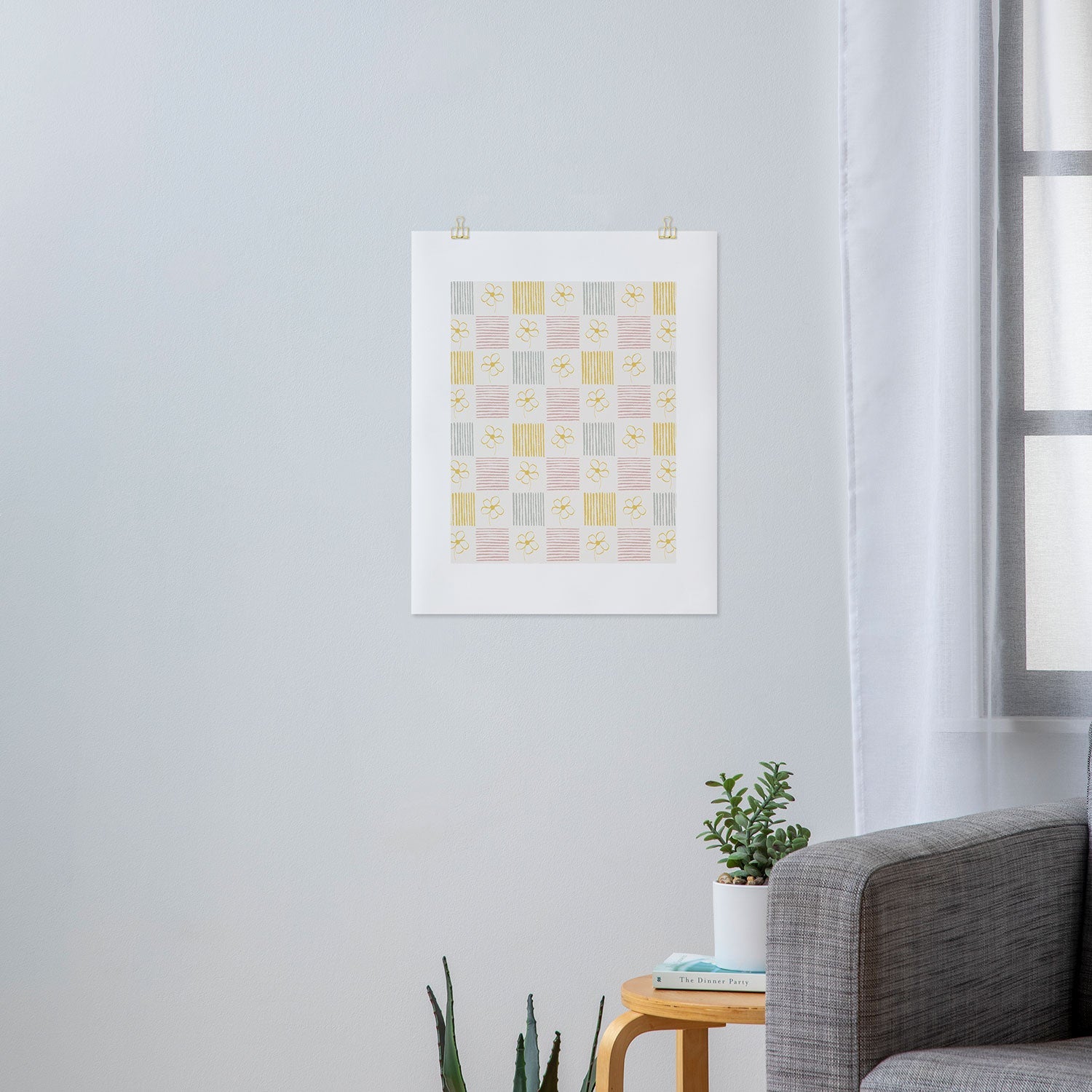 Menina Lisboa Spring Grandmillennial Art Print