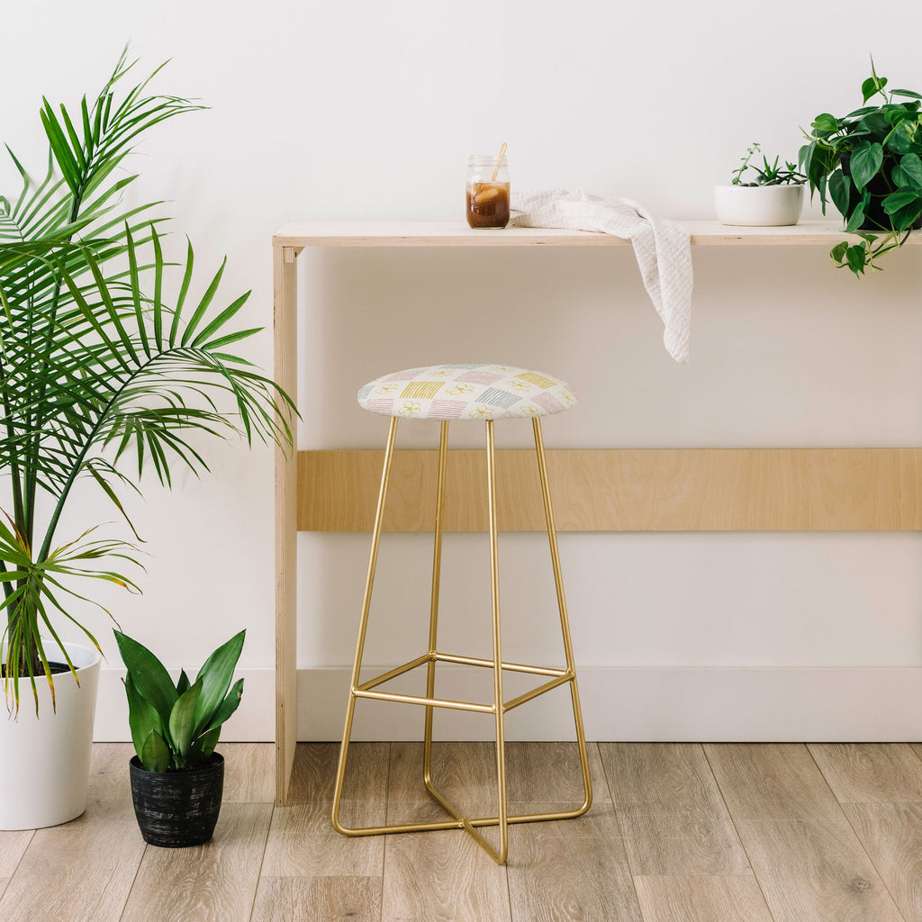 Menina Lisboa Spring Grandmillennial Bar Stool