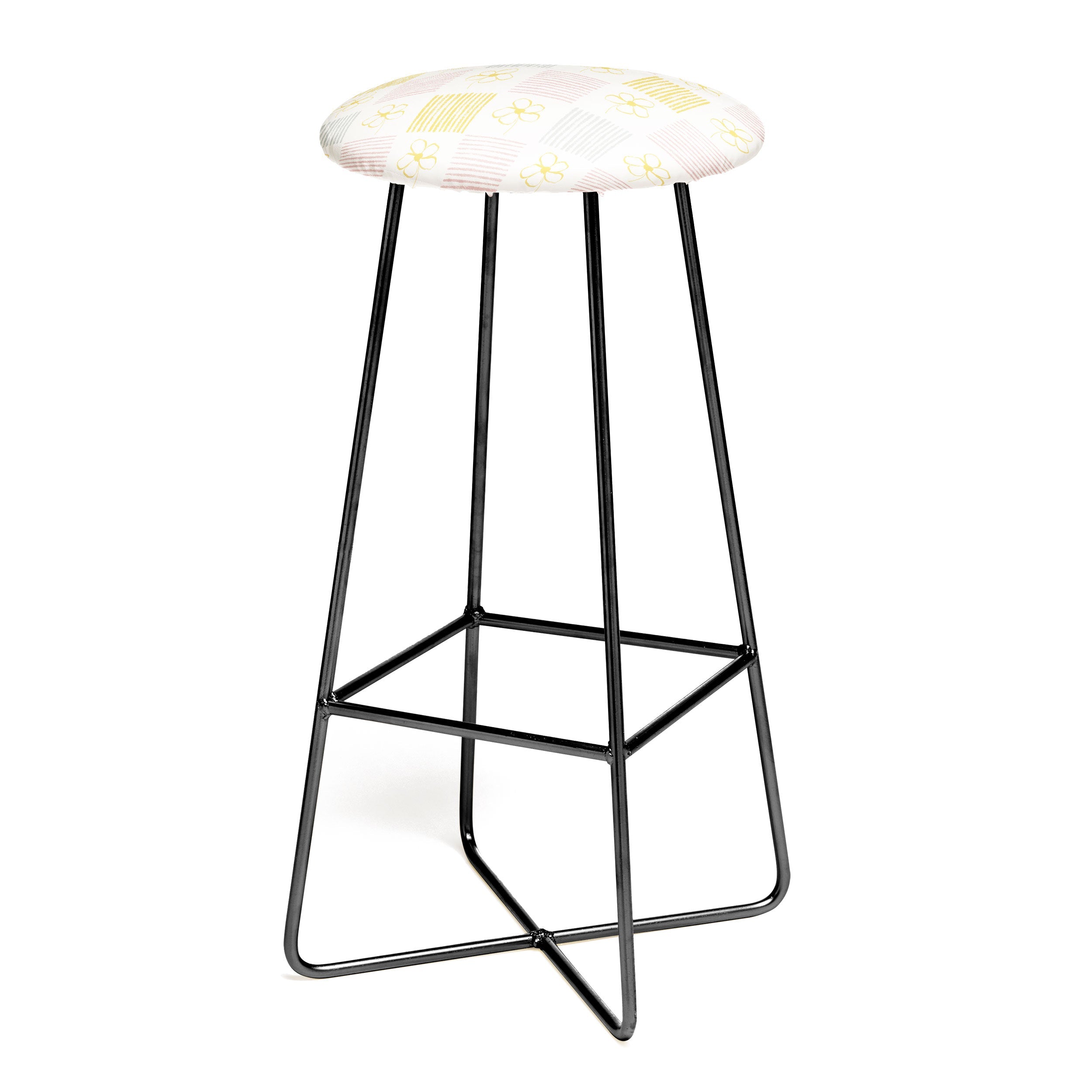 Menina Lisboa Spring Grandmillennial Bar Stool
