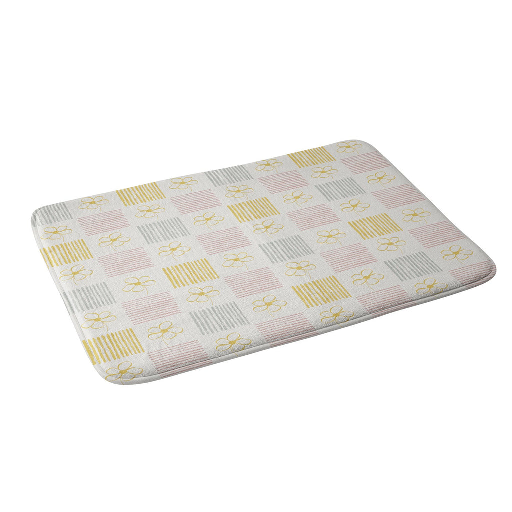 Menina Lisboa Spring Grandmillennial Memory Foam Bath Mat