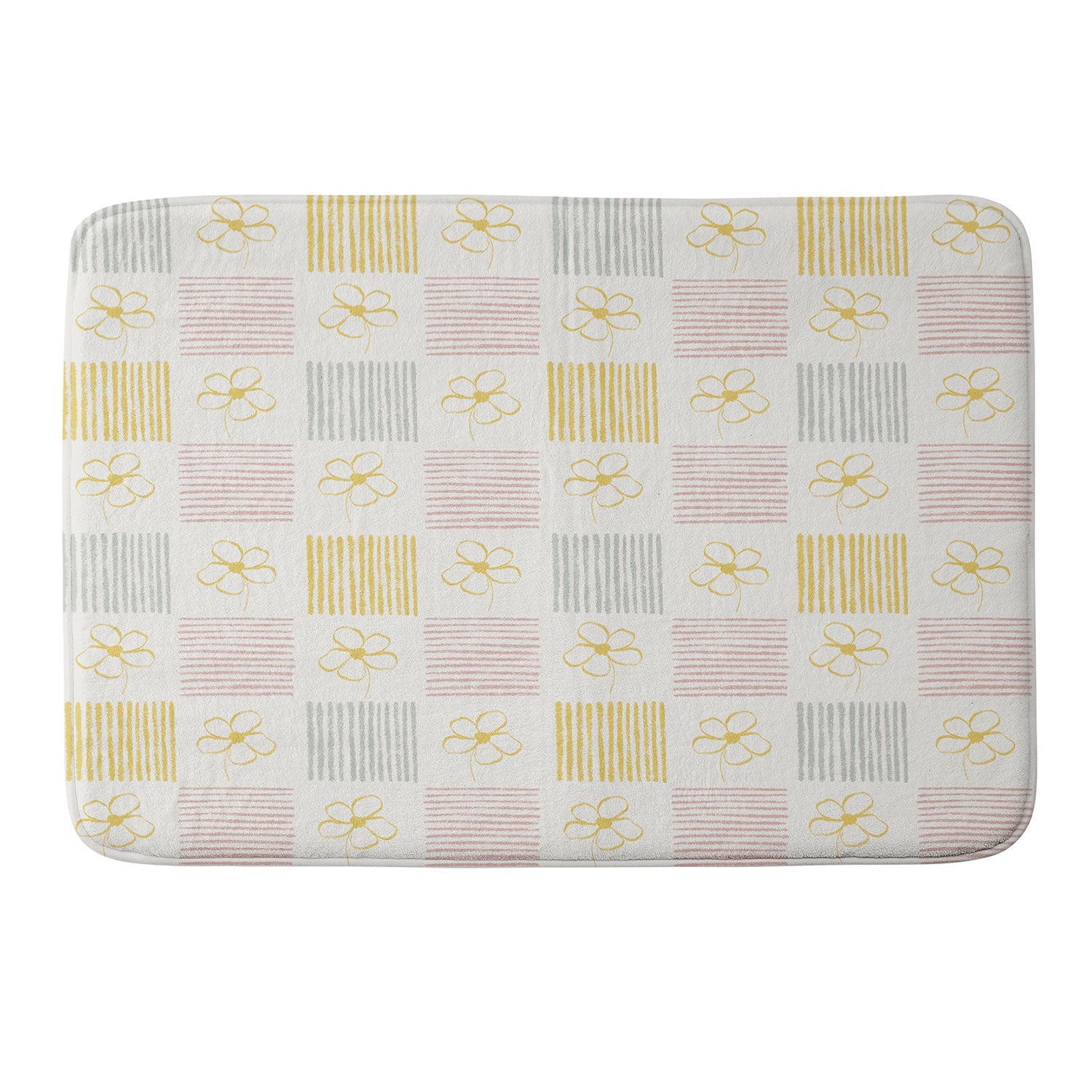 Menina Lisboa Spring Grandmillennial Memory Foam Bath Mat