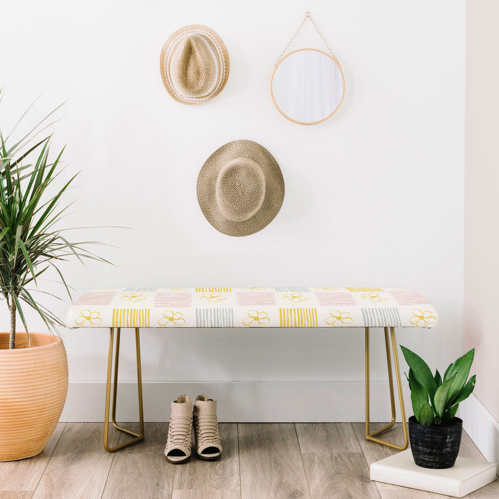 Menina Lisboa Spring Grandmillennial Bench