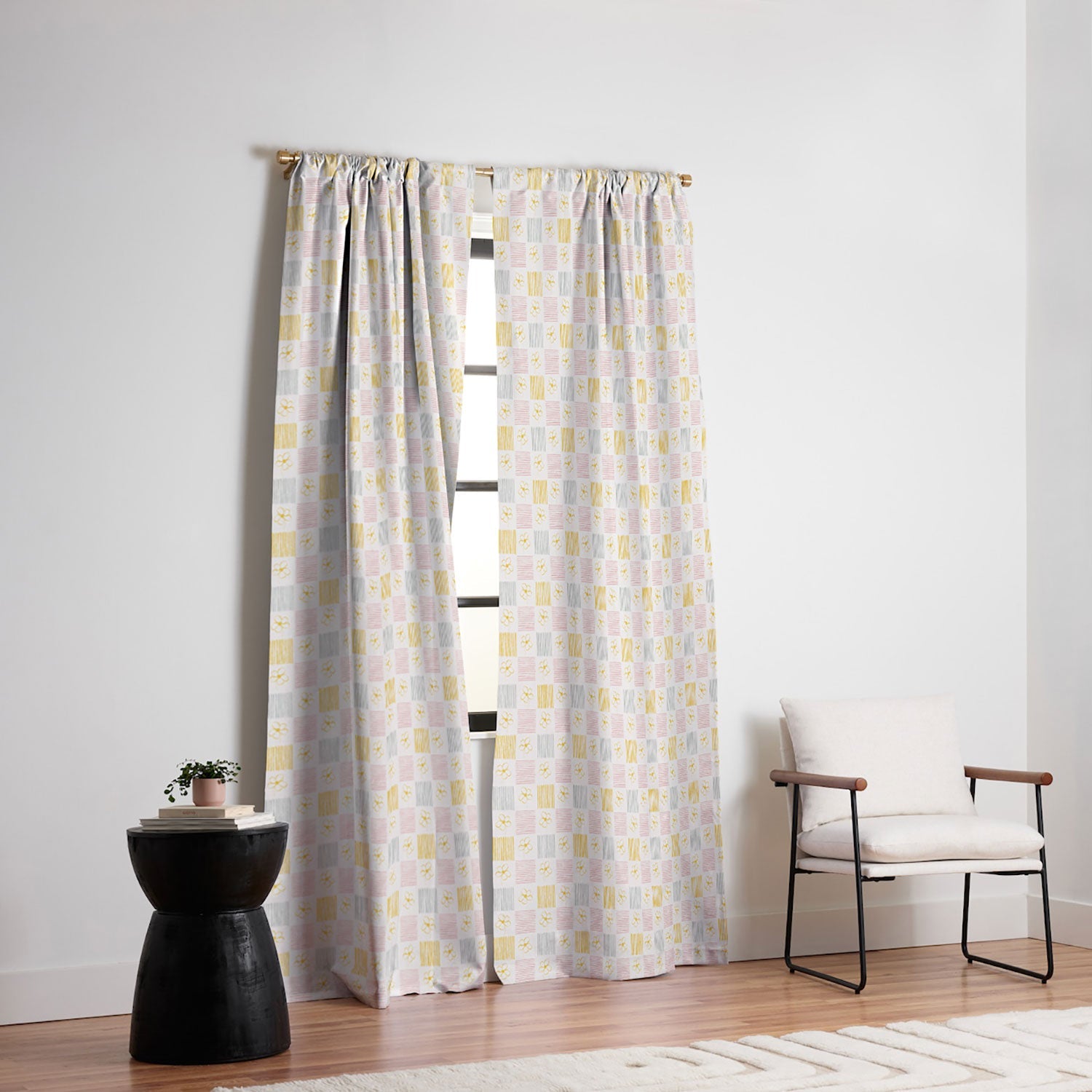 Menina Lisboa Spring Grandmillennial Blackout Window Curtain