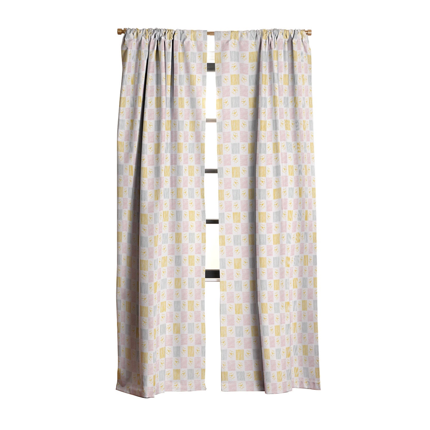 Menina Lisboa Spring Grandmillennial Blackout Window Curtain