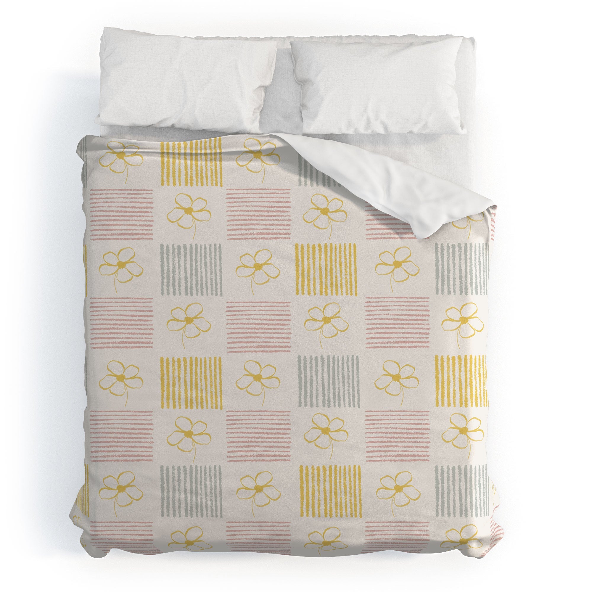 Menina Lisboa Spring Grandmillennial Duvet Cover
