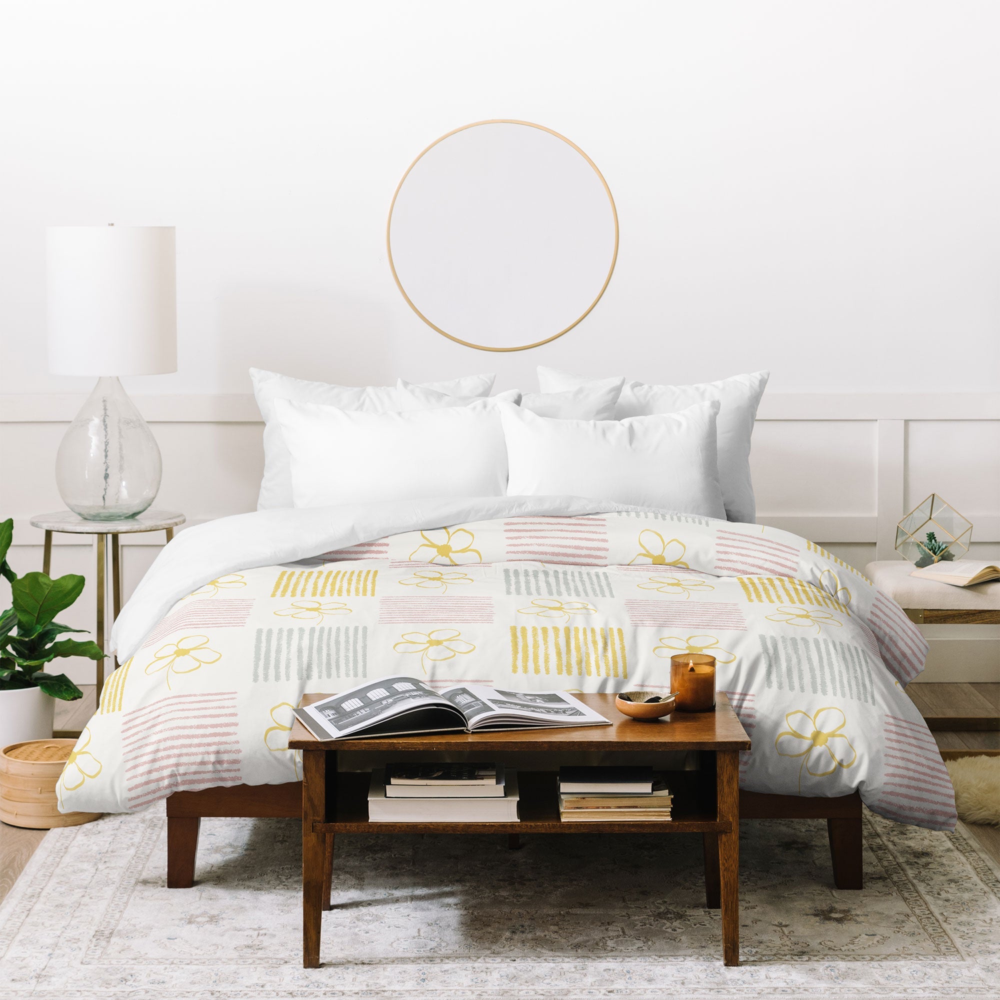Menina Lisboa Spring Grandmillennial Duvet Cover