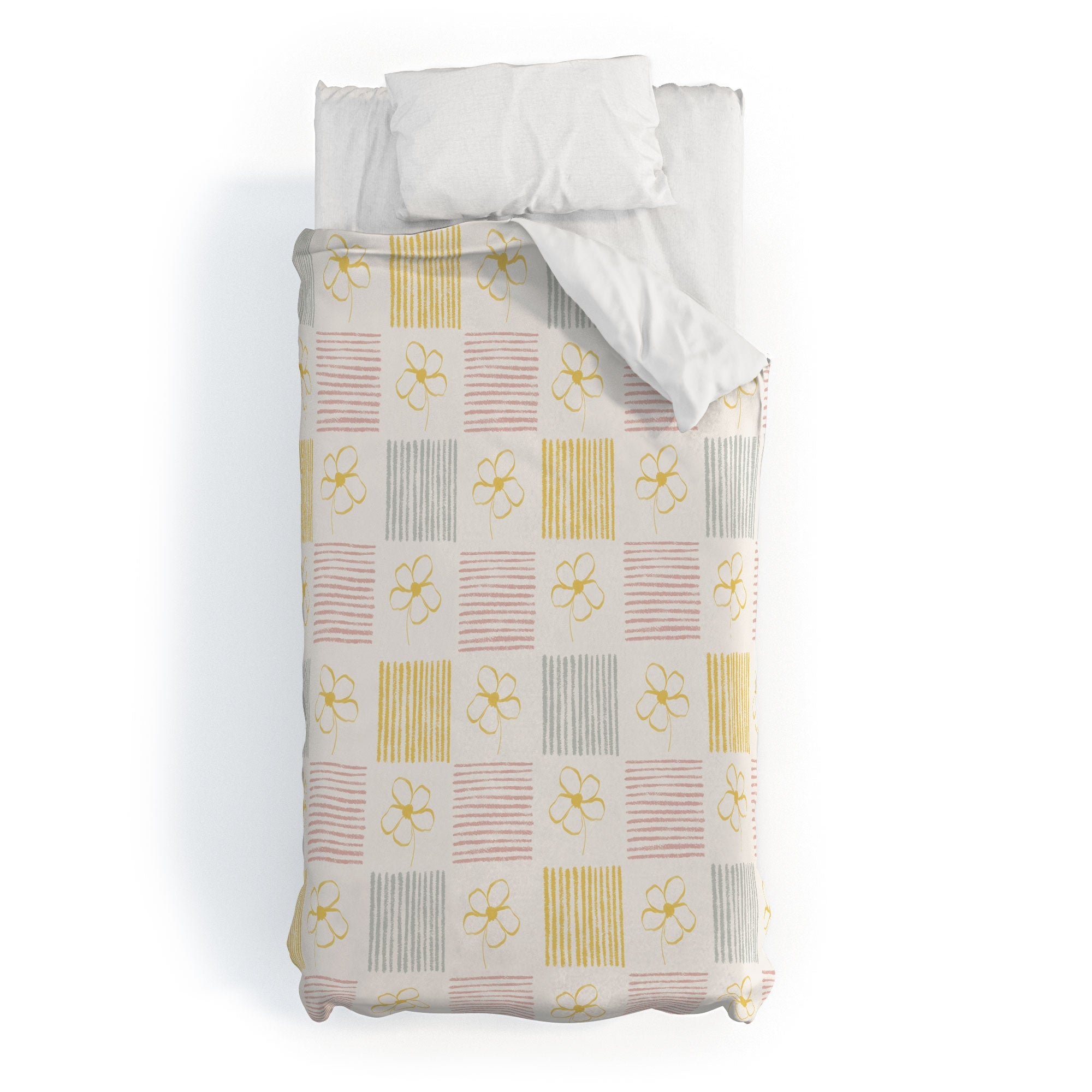 Menina Lisboa Spring Grandmillennial Duvet Cover