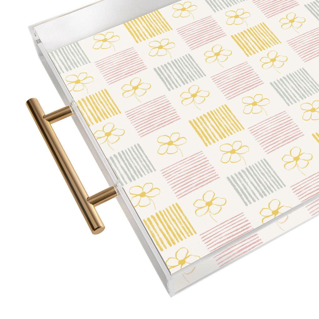 Menina Lisboa Spring Grandmillennial Acrylic Tray