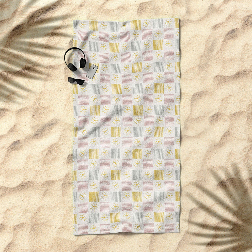 Menina Lisboa Spring Grandmillennial Beach Towel