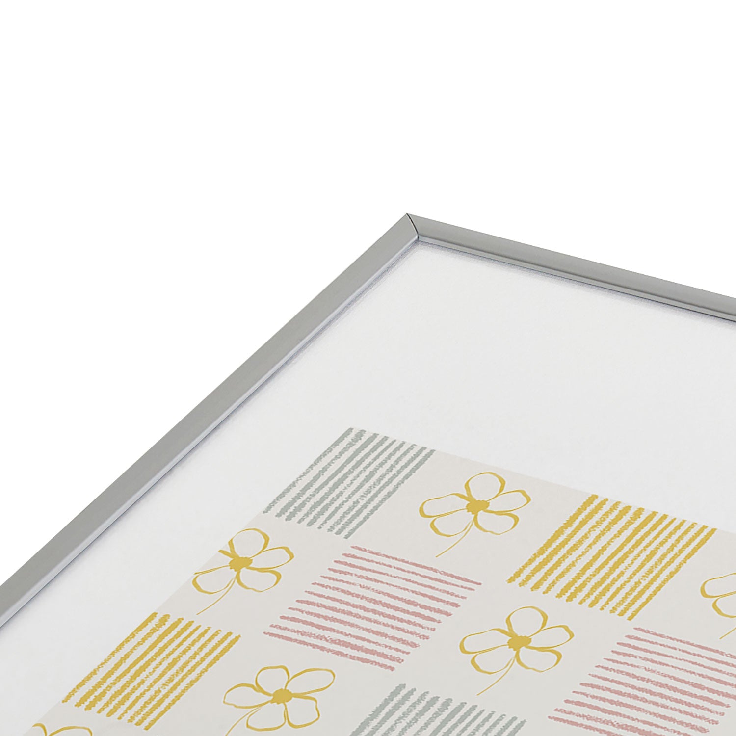 Menina Lisboa Spring Grandmillennial Metal Framed Art Print