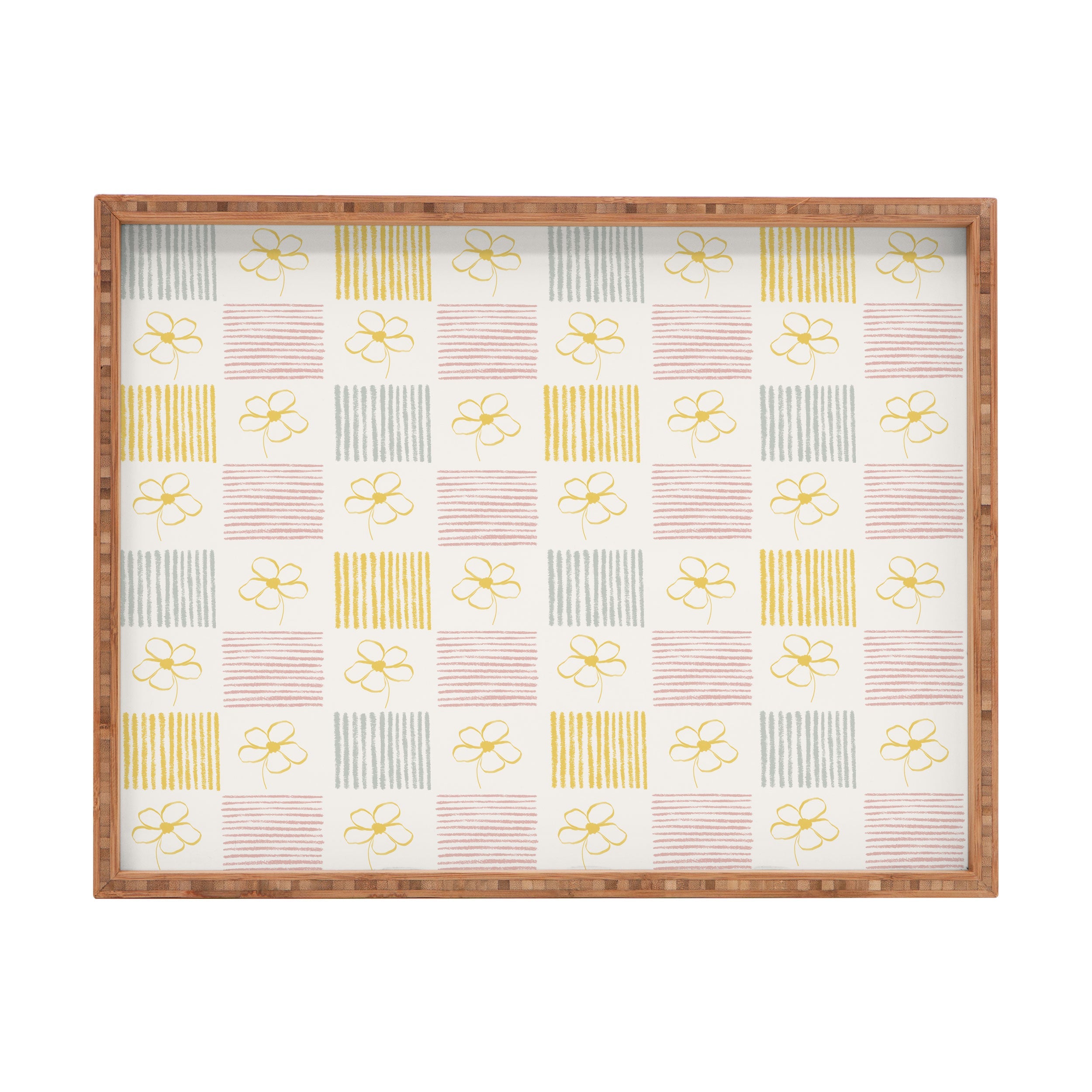 Menina Lisboa Spring Grandmillennial Rectangular Tray