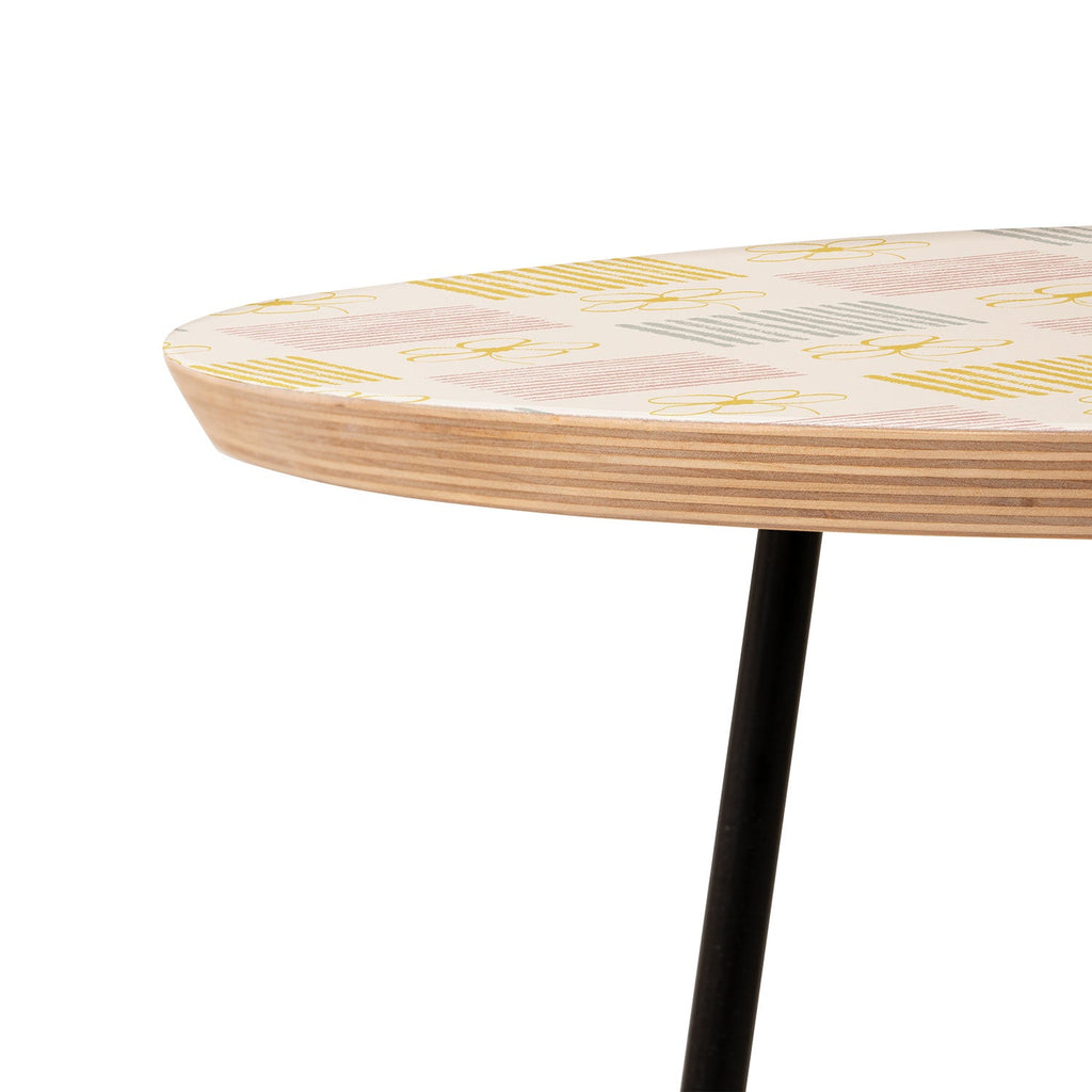 Menina Lisboa Spring Grandmillennial Round Side Table