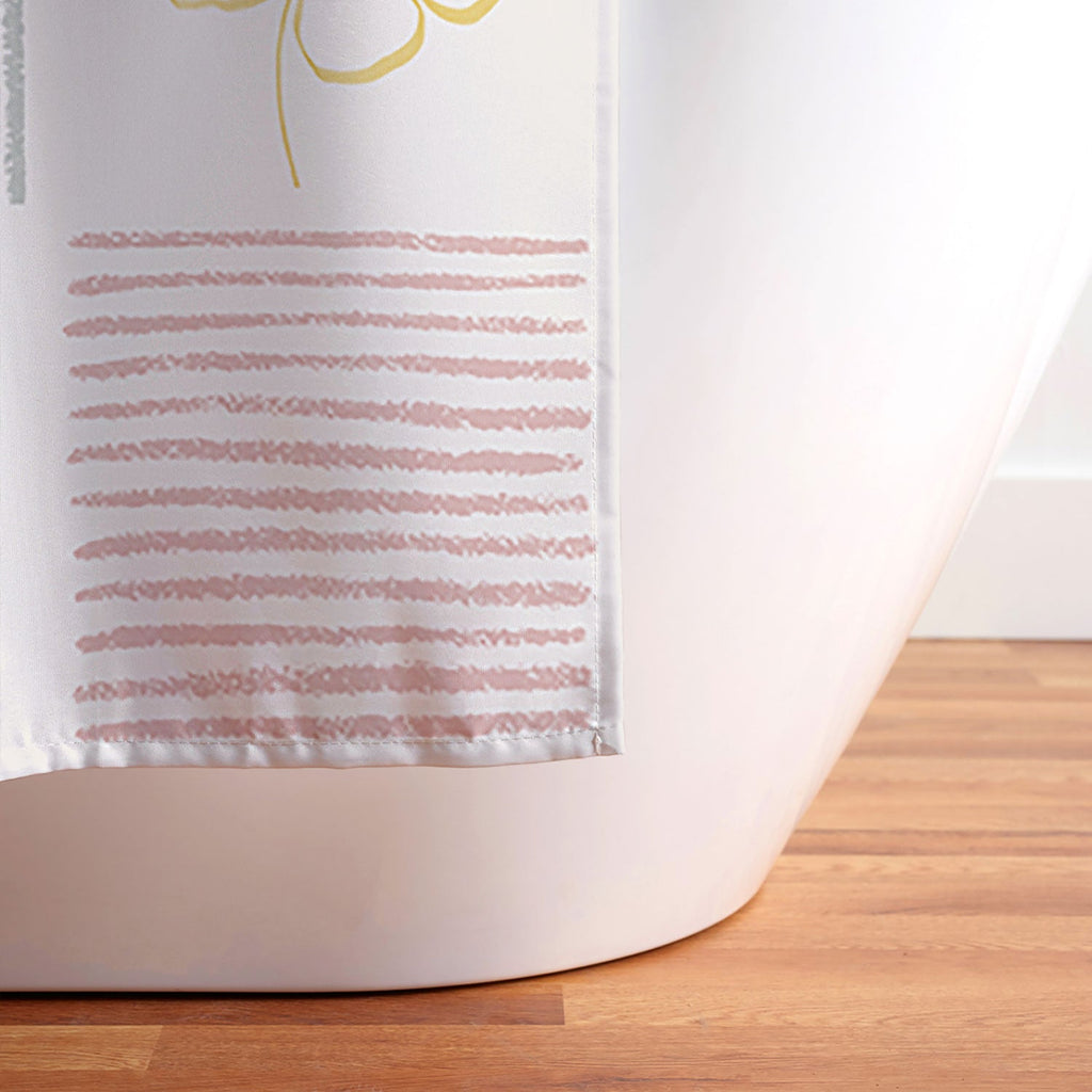 Menina Lisboa Spring Grandmillennial Shower Curtain