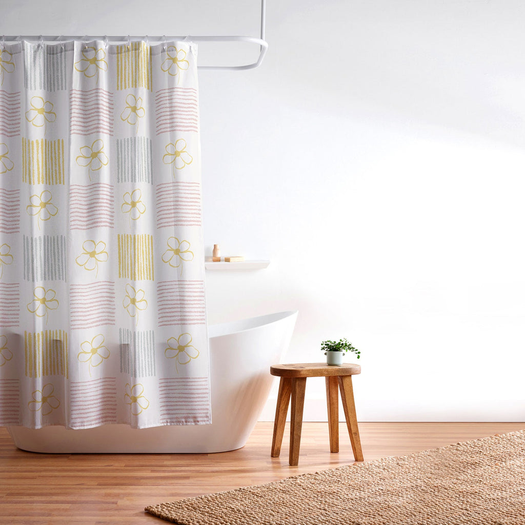Menina Lisboa Spring Grandmillennial Shower Curtain