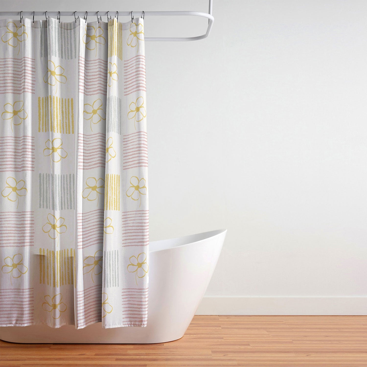 Menina Lisboa Spring Grandmillennial Shower Curtain