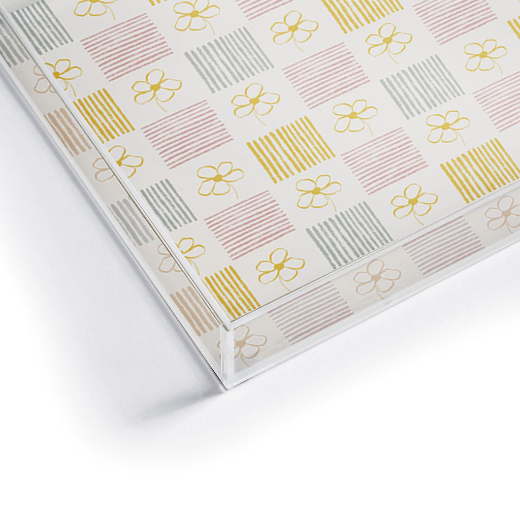 Menina Lisboa Spring Grandmillennial Acrylic Tray