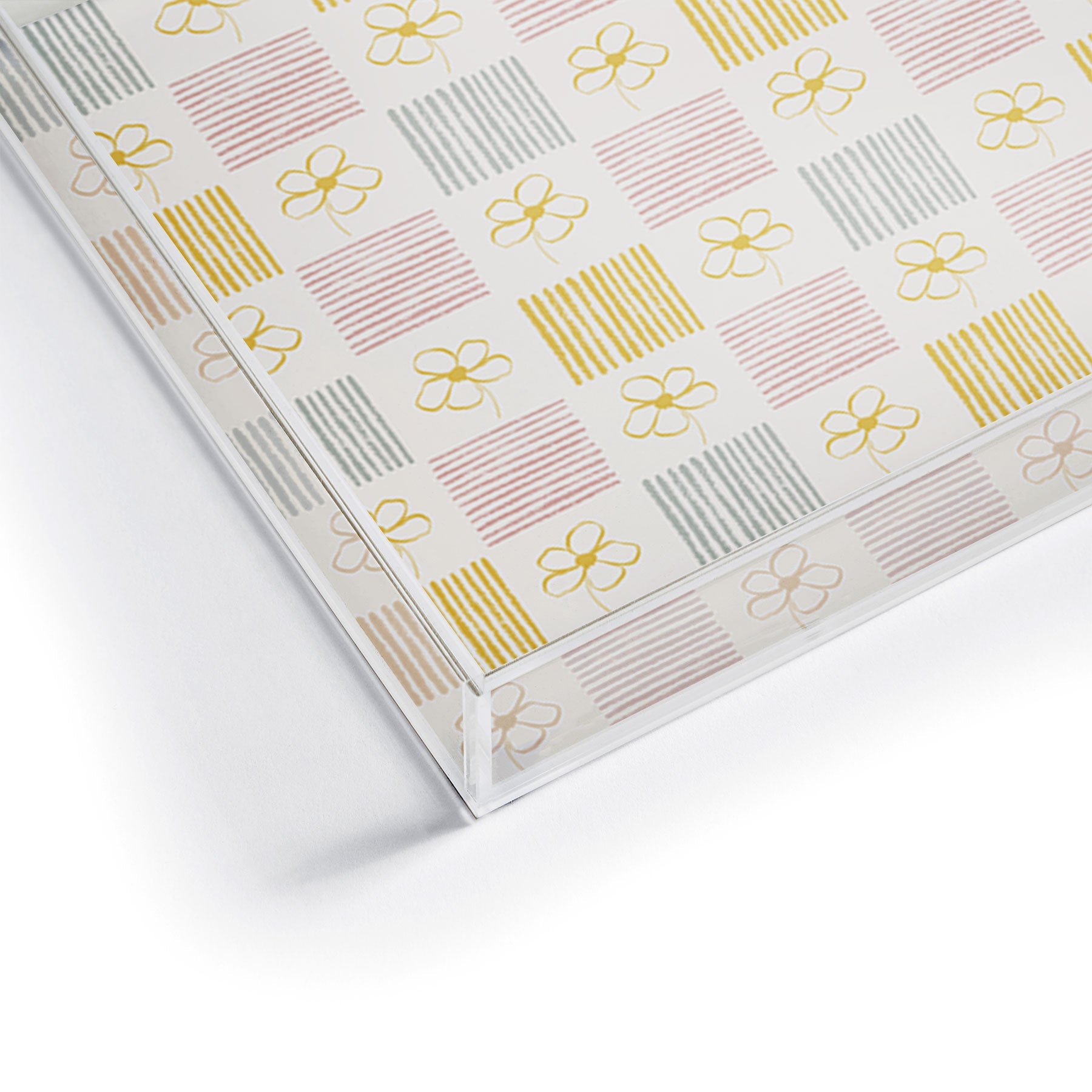 Menina Lisboa Spring Grandmillennial Acrylic Tray