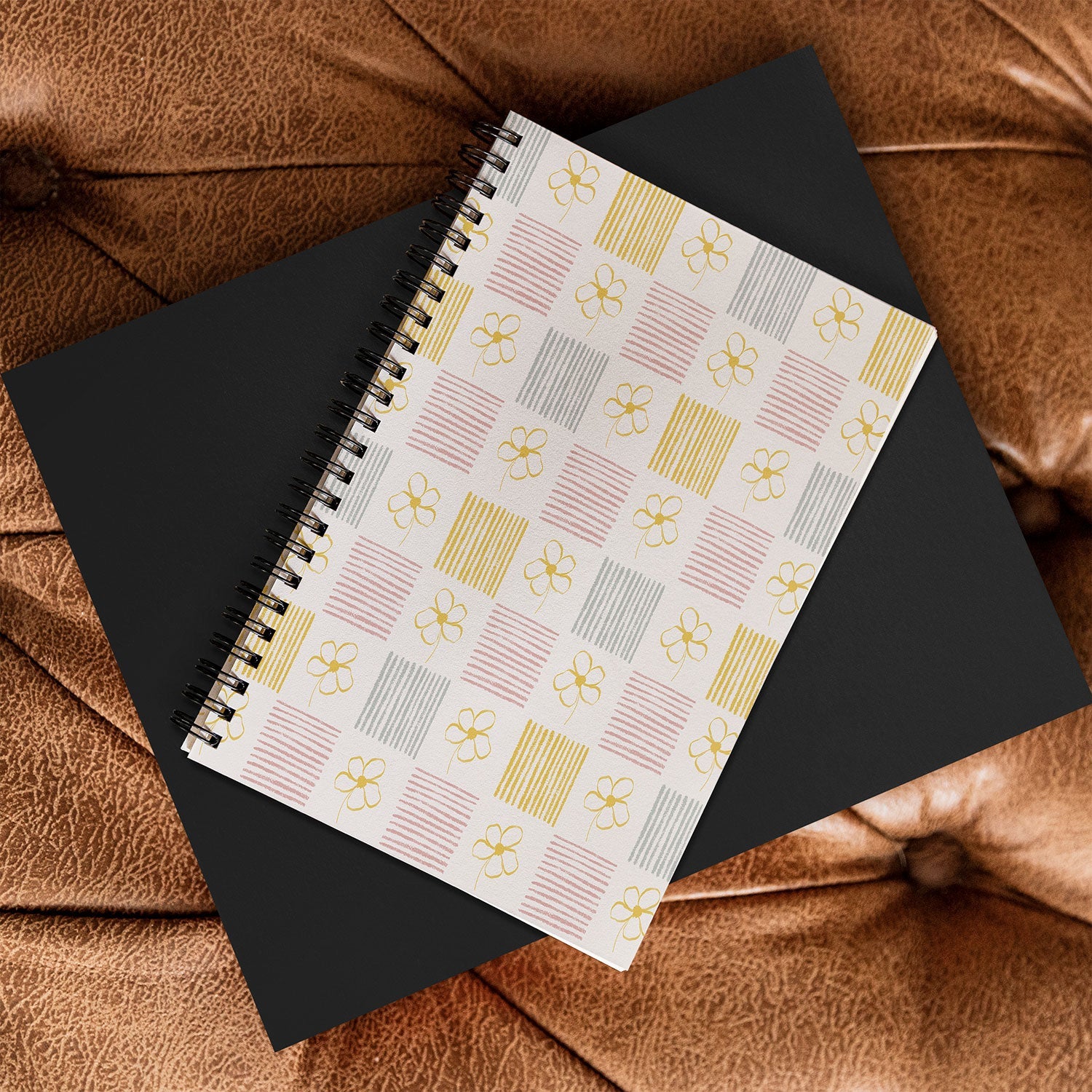 Menina Lisboa Spring Grandmillennial Spiral Notebook