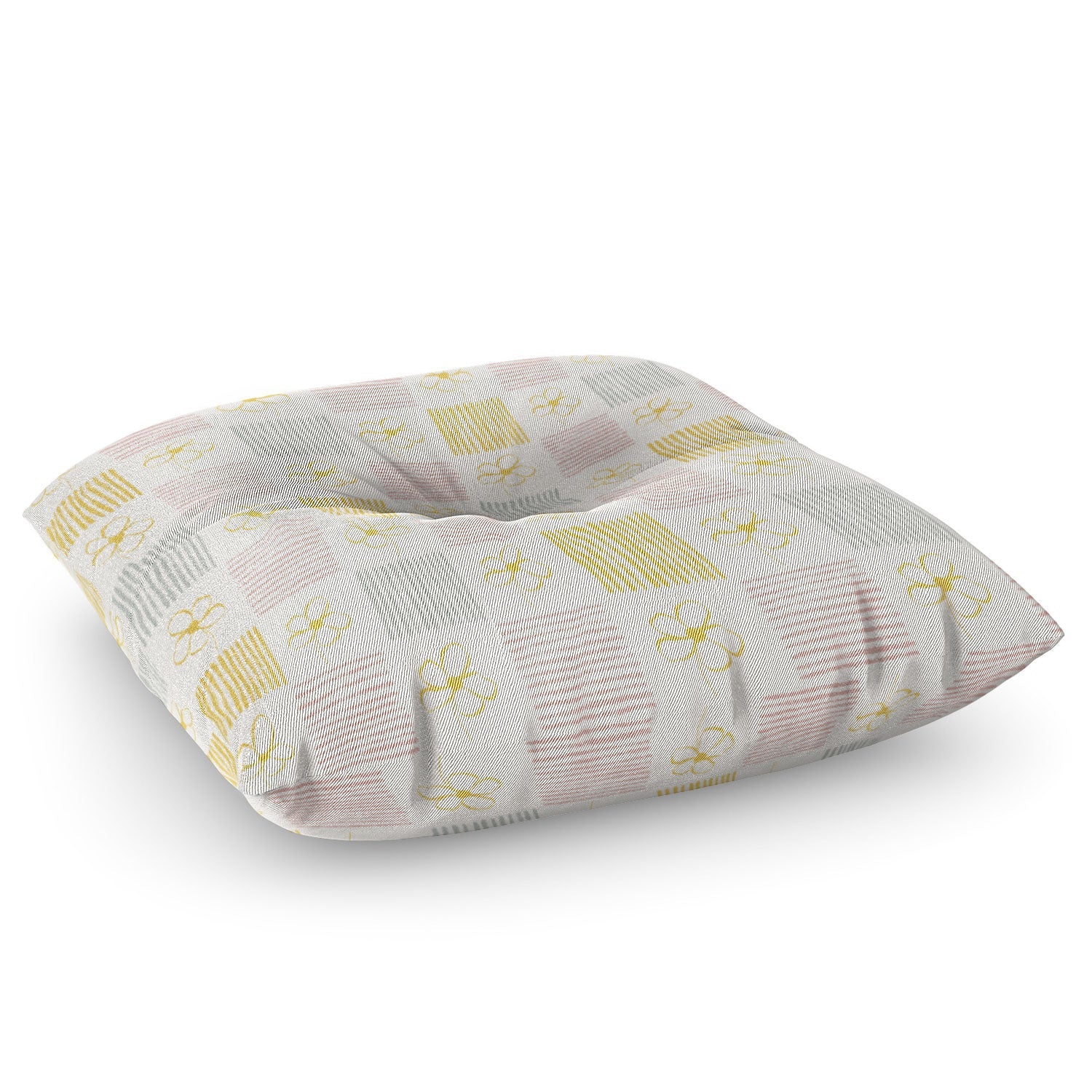 Menina Lisboa Spring Grandmillennial Floor Pillow Square
