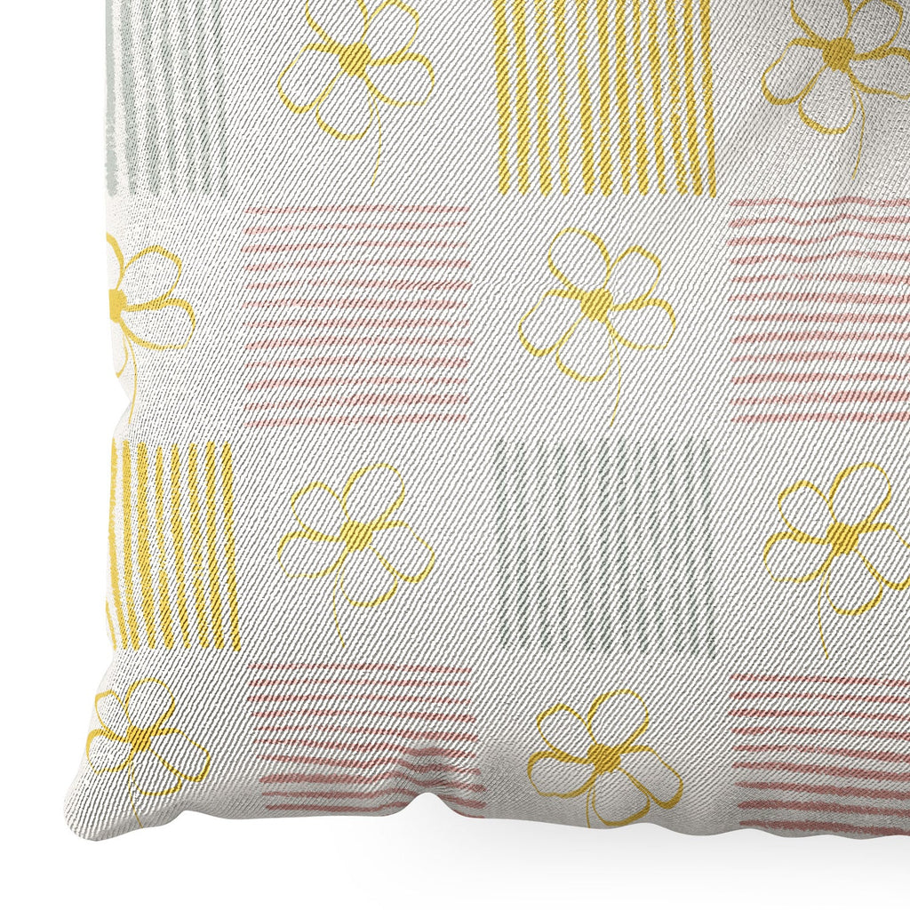 Menina Lisboa Spring Grandmillennial Floor Pillow Square