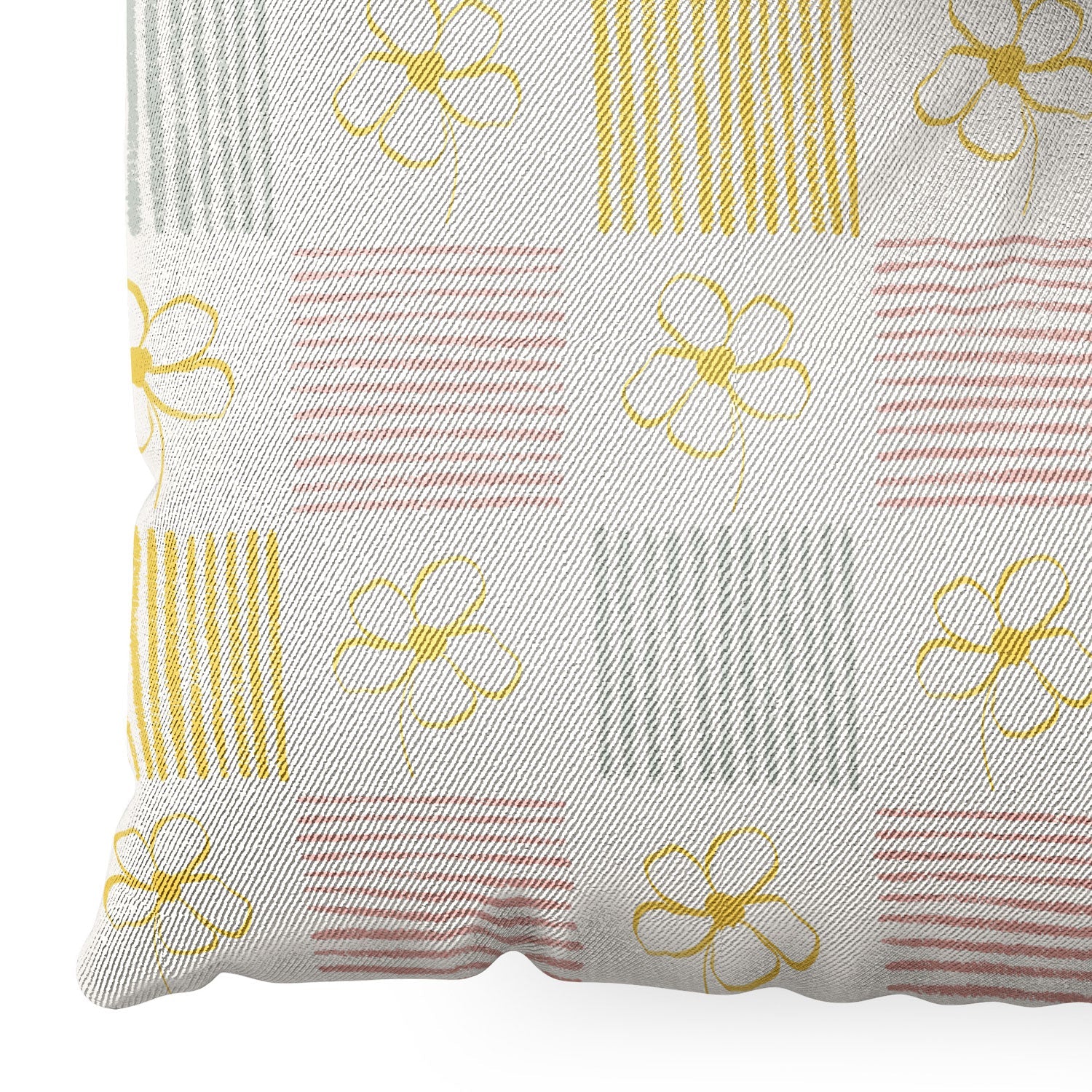 Menina Lisboa Spring Grandmillennial Floor Pillow Square