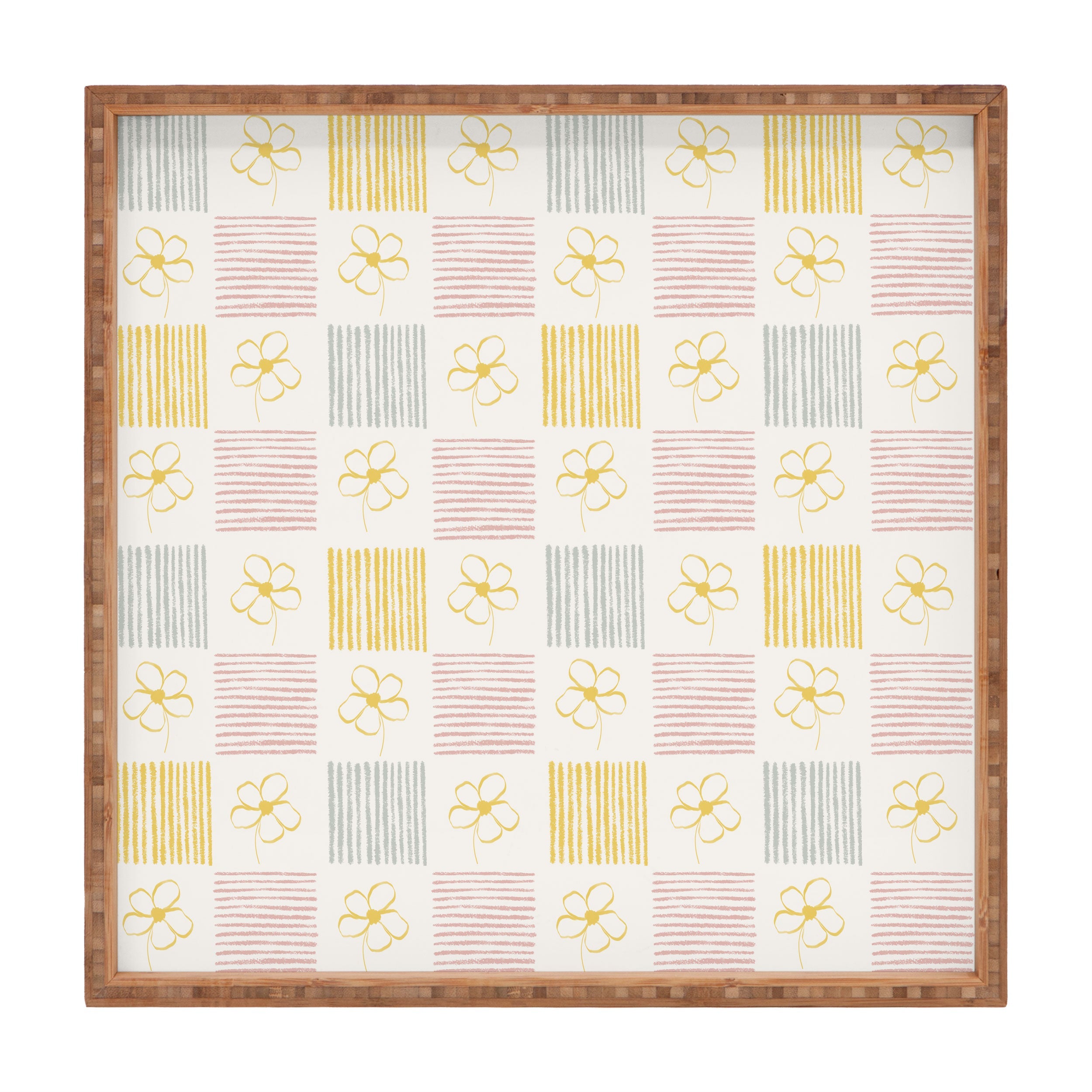 Menina Lisboa Spring Grandmillennial Square Tray