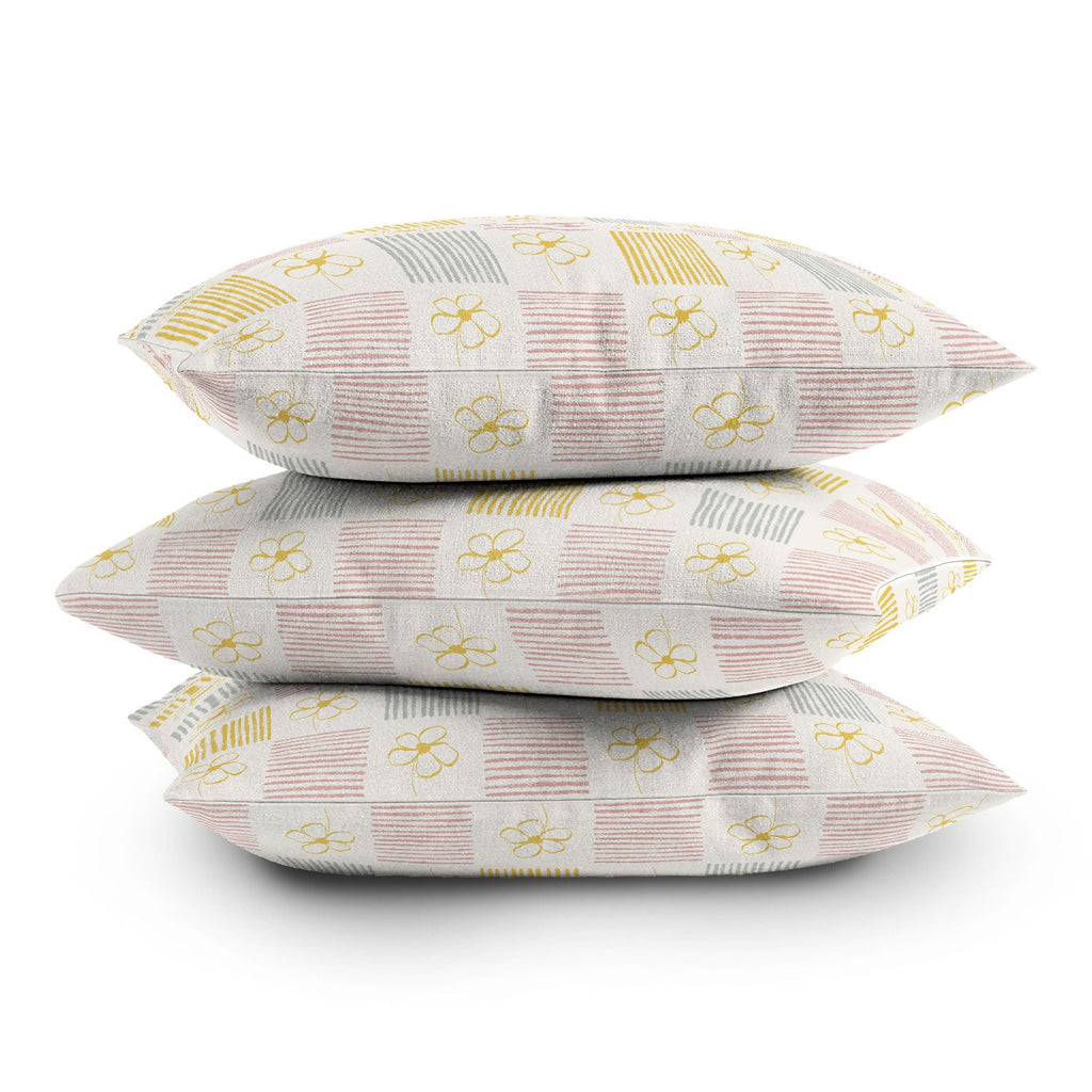 Menina Lisboa Spring Grandmillennial Outdoor Throw Pillow