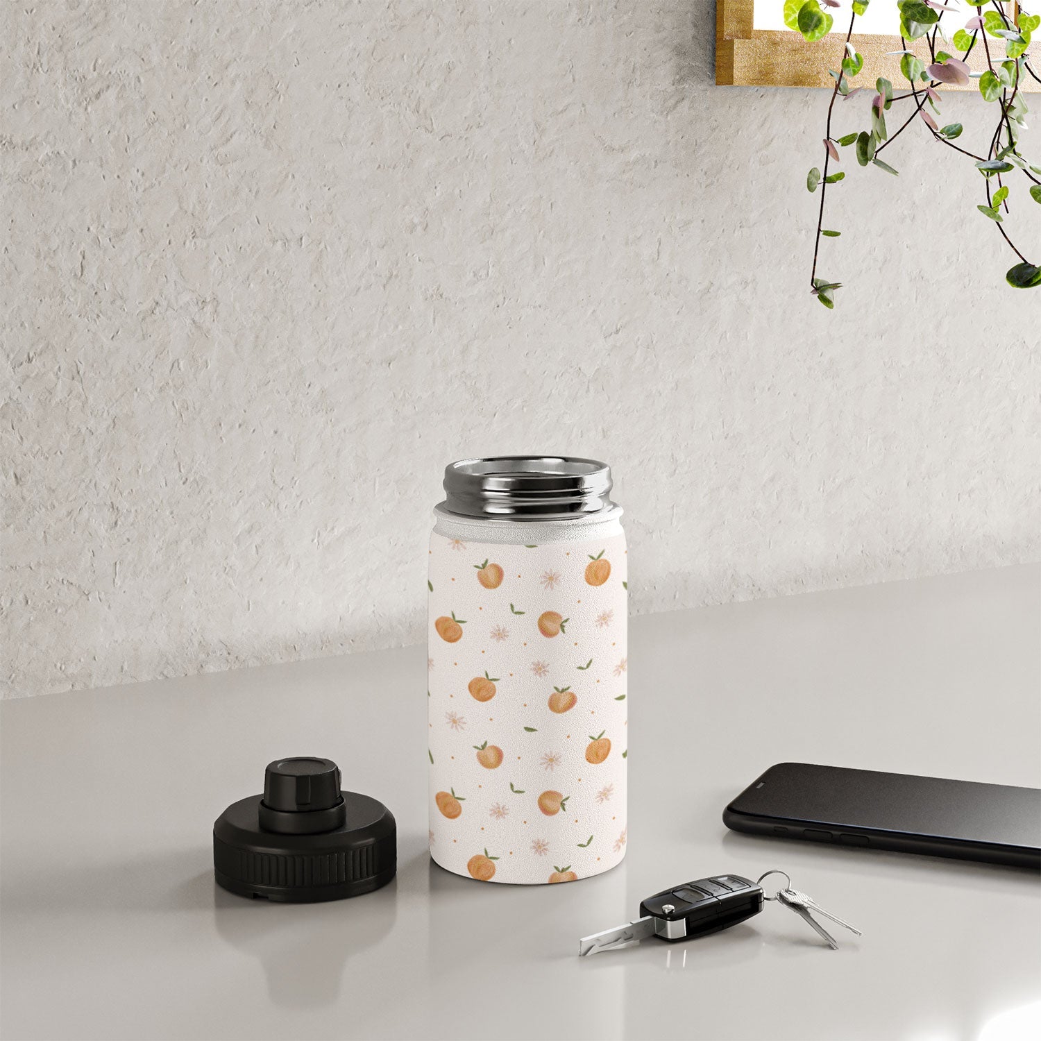 Menina Lisboa Spring Peaches Water Bottle