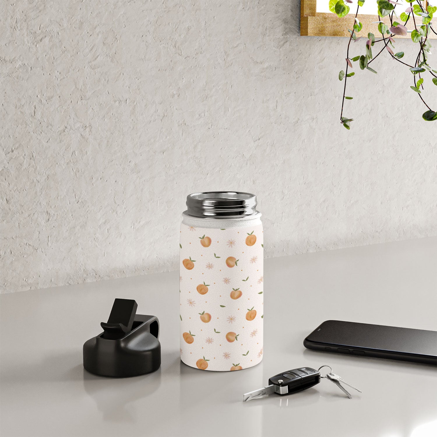 Menina Lisboa Spring Peaches Water Bottle