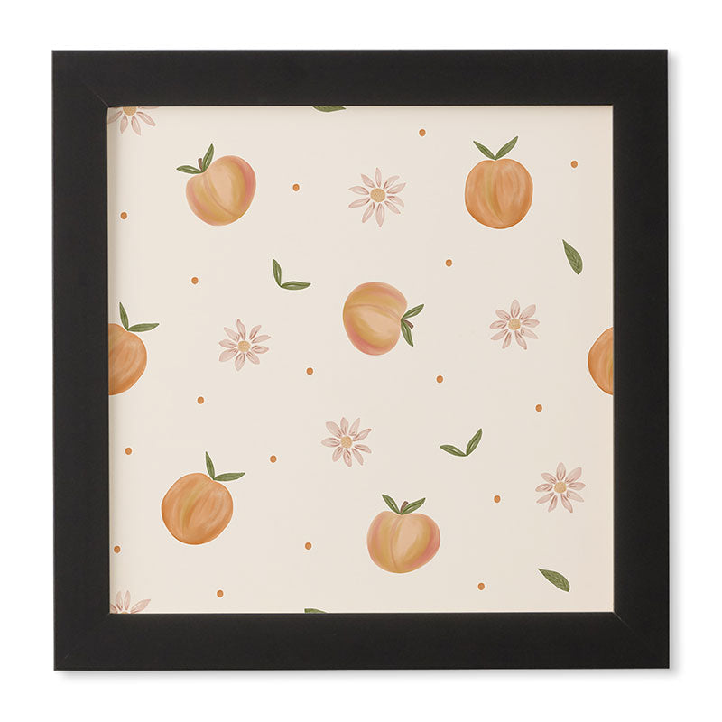 Menina Lisboa Spring Peaches Framed Wall Art