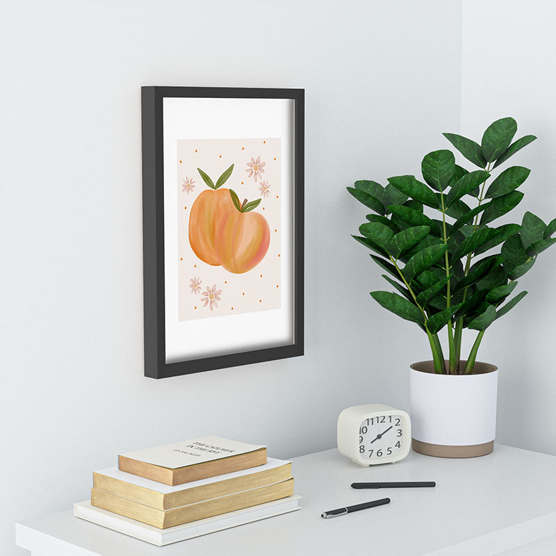 Menina Lisboa Spring Peaches Recessed Framing Rectangle