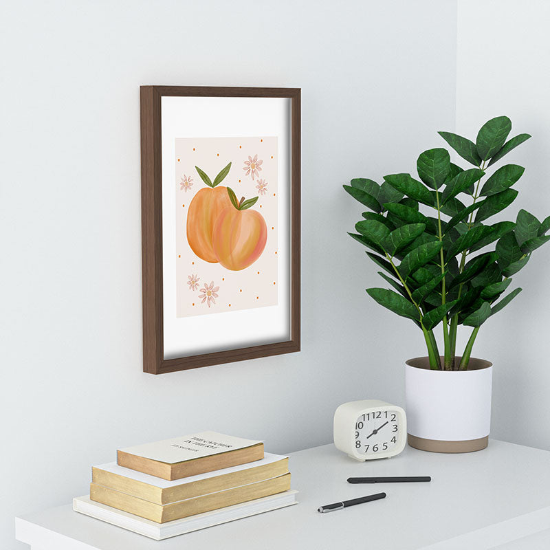 Menina Lisboa Spring Peaches Recessed Framing Rectangle