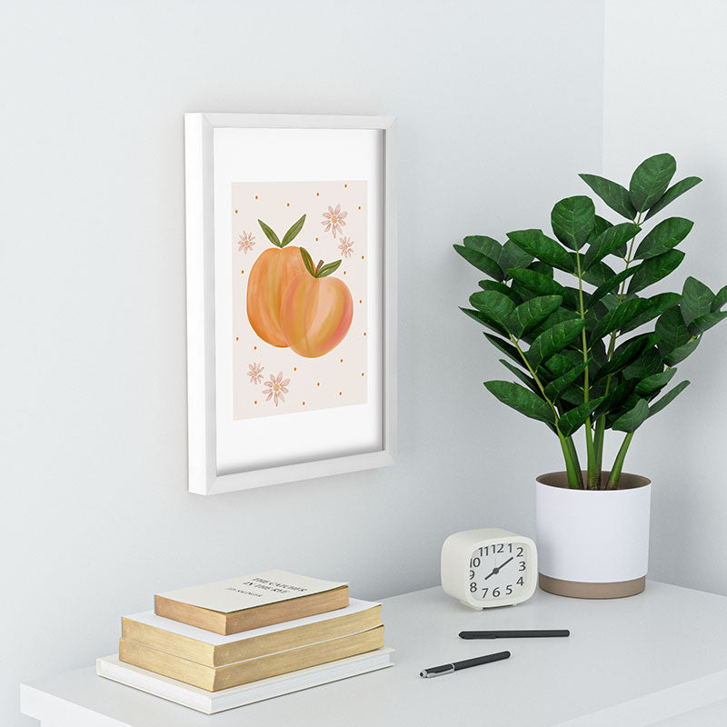 Menina Lisboa Spring Peaches Recessed Framing Rectangle